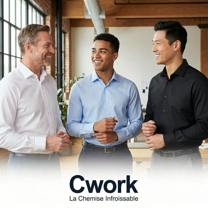 Chemise infroissable - Confort et Élégance Garantis